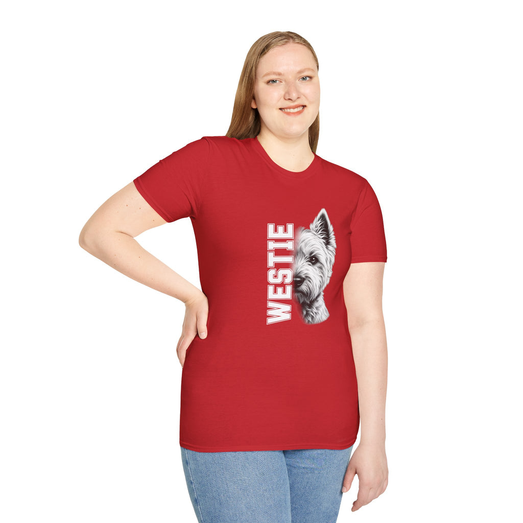 West Highland Terrier On Duty - Supersoft Unisex T-shirt