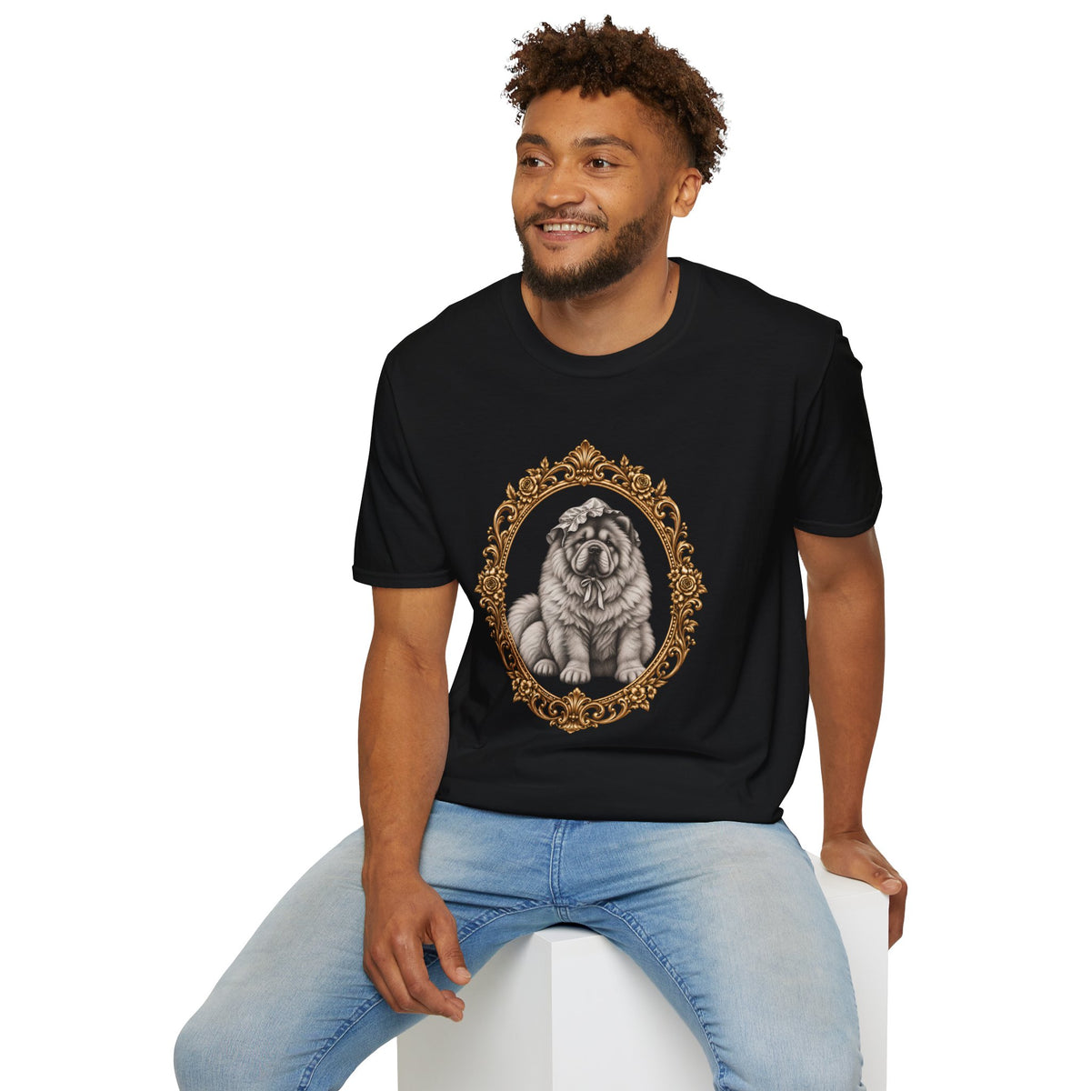 The Dowager Duchess of Fluff – Chow Chow - Supersoft Unisex T-shirt