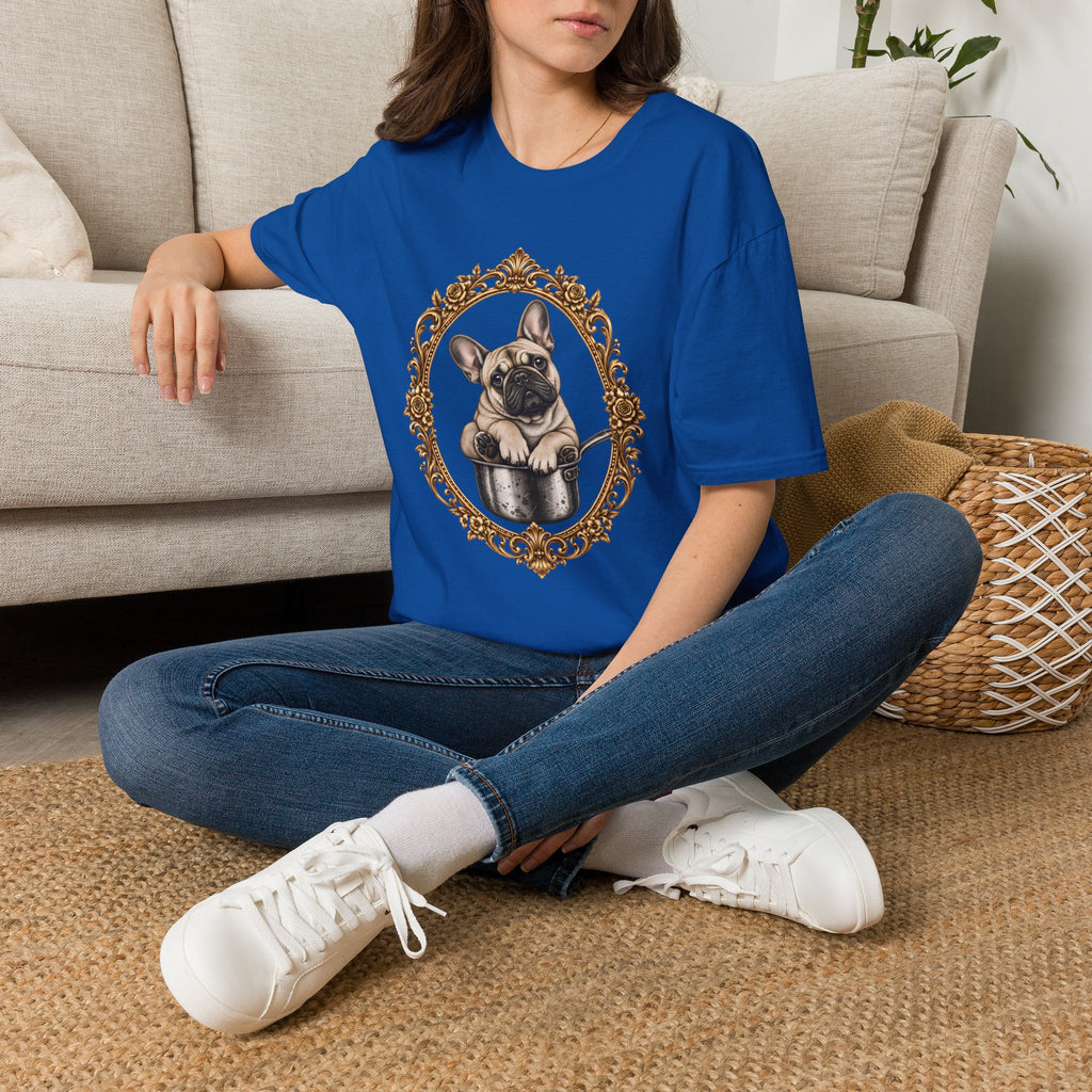 The Duke of Dinner – French Bulldog - Supersoft Unisex T-shirt