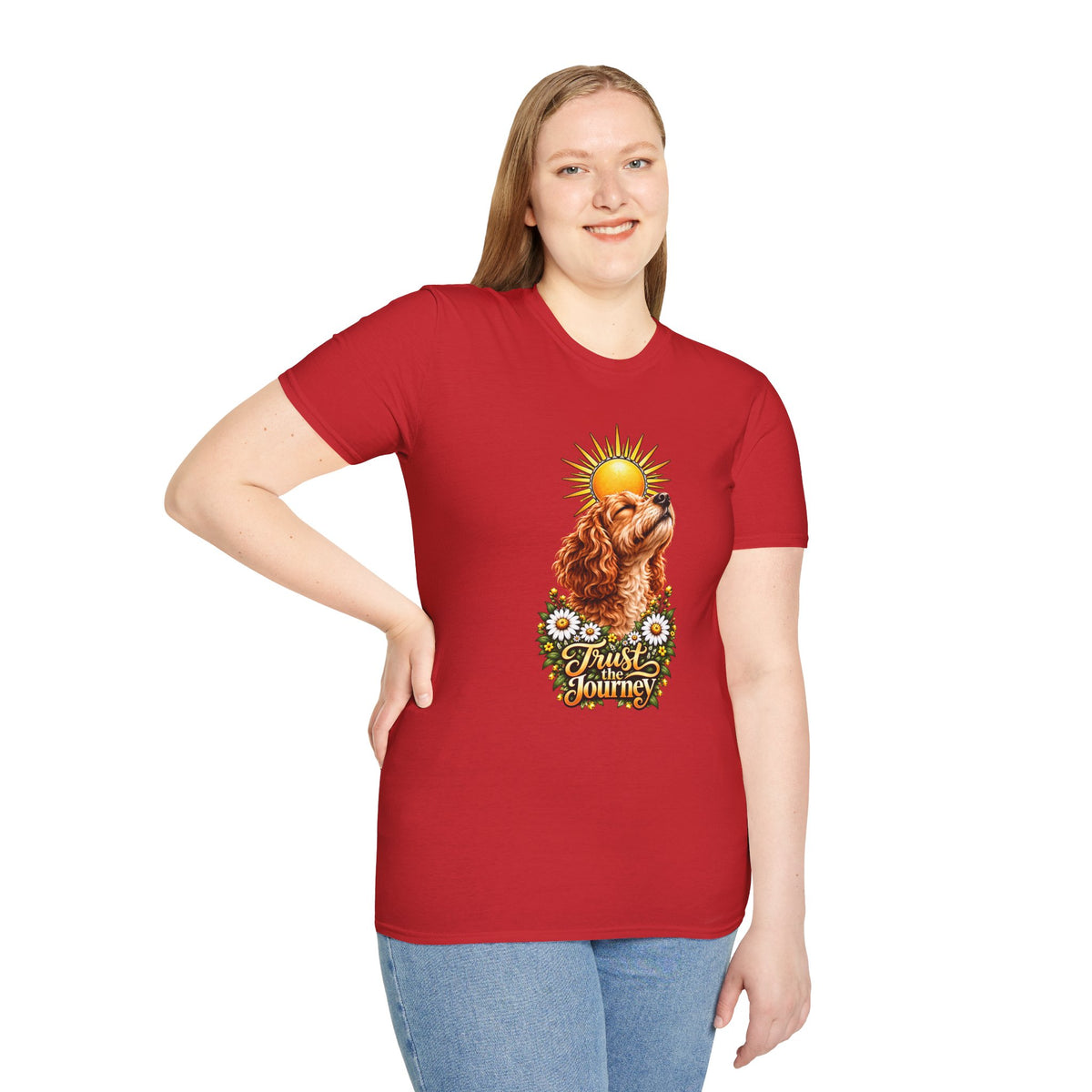 Trust the Journey - Cockapoo - Supersoft Unisex T-shirt