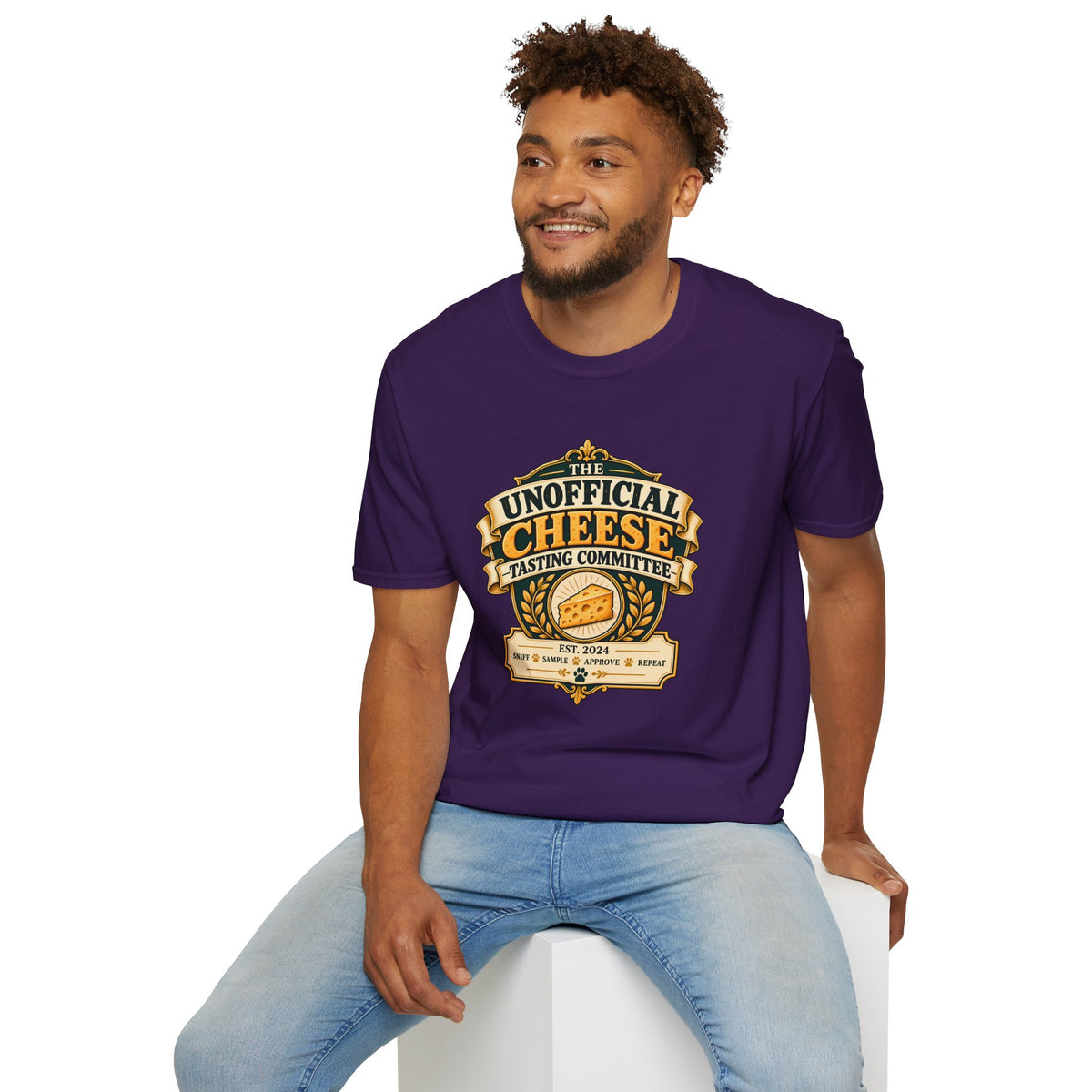 The Unofficial Cheese Tasting Committee - Supersoft Unisex T-shirt