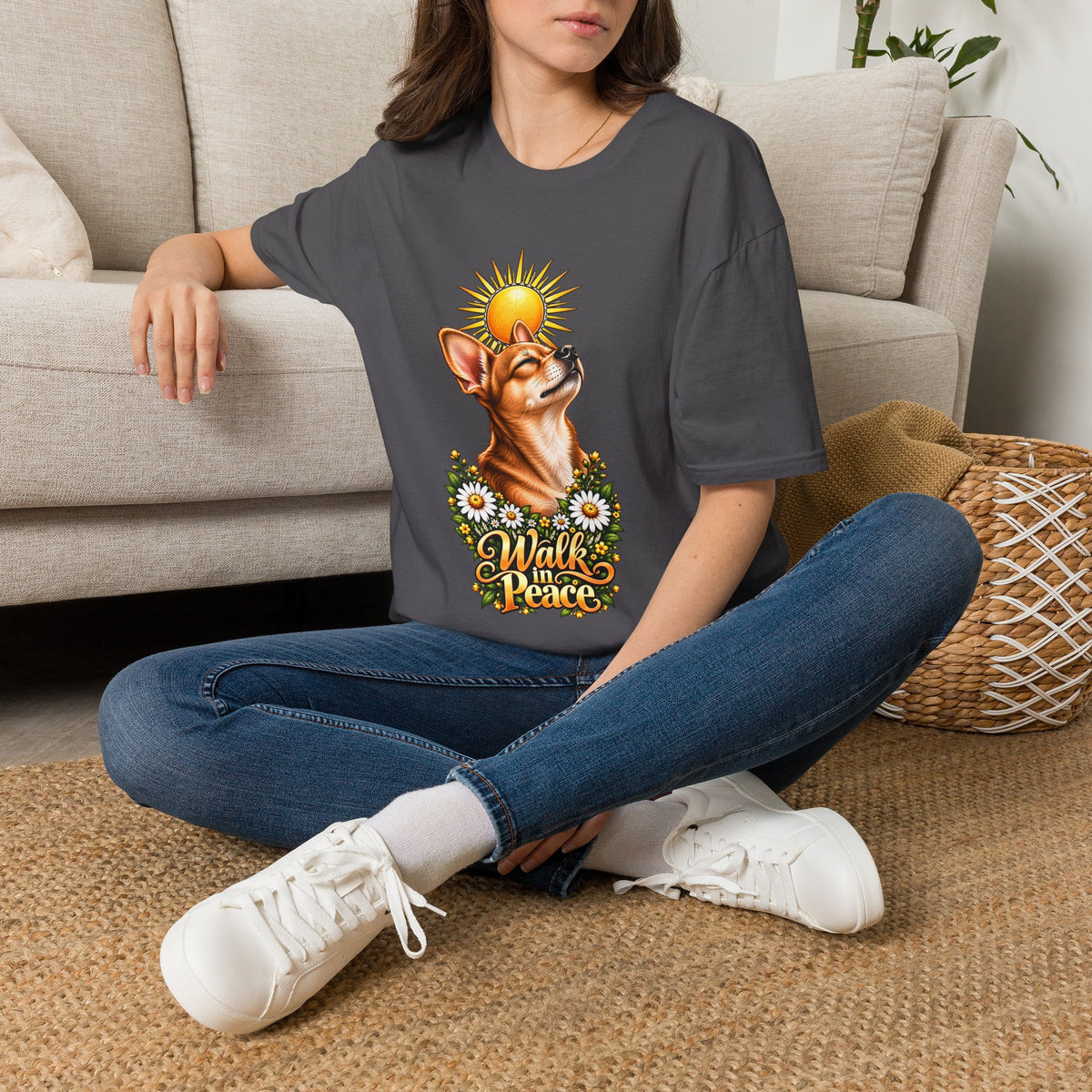 Walk in Peace - Chihuahua - Supersoft Unisex T-shirt