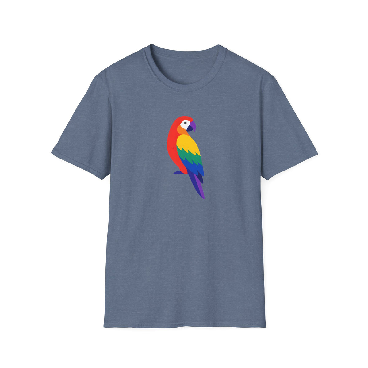 Colorful Parrot Pop Art –  Supersoft Unisex T-Shirt