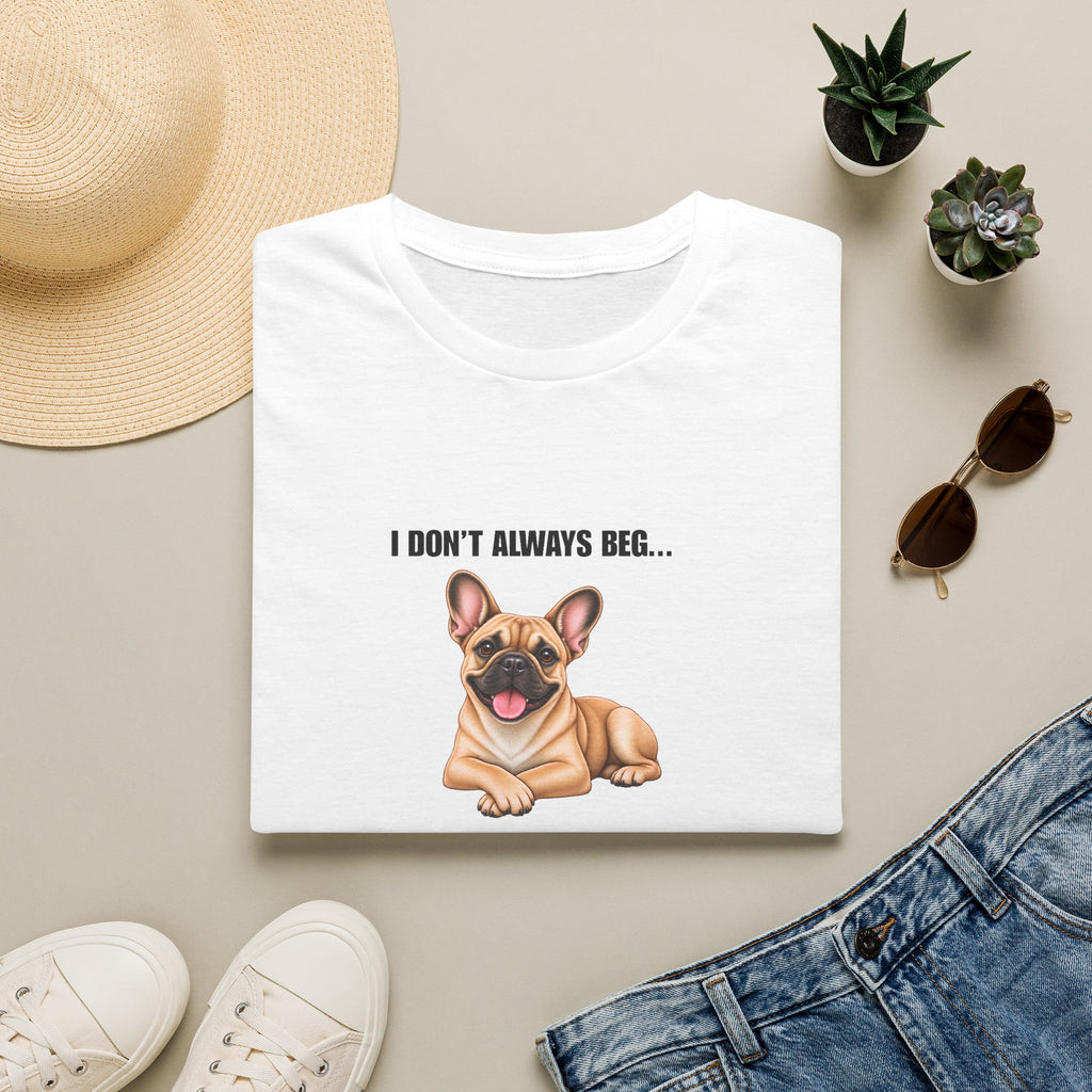 I Don’t Always Beg...But When I Do, I Use My Saddest Eyes - French Bulldog Supersoft Unisex T-Shirt