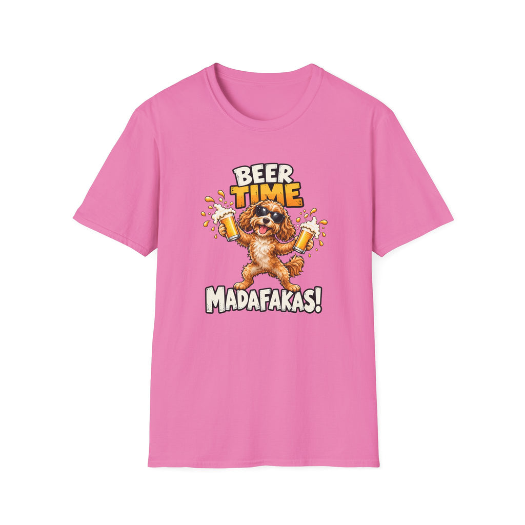 Beer Time, Madafakas! – Cockapoo - Supersoft Unisex T-shirt