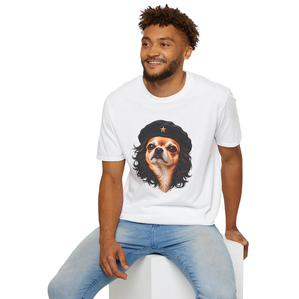 Chih Guevara – Small Dog, Big Revolution! - Supersoft Unisex T-shirt