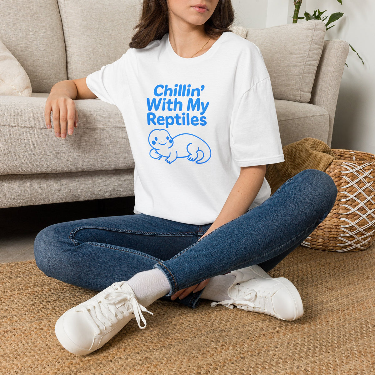 Chillin' With My Reptiles –  Supersoft Unisex T-Shirt