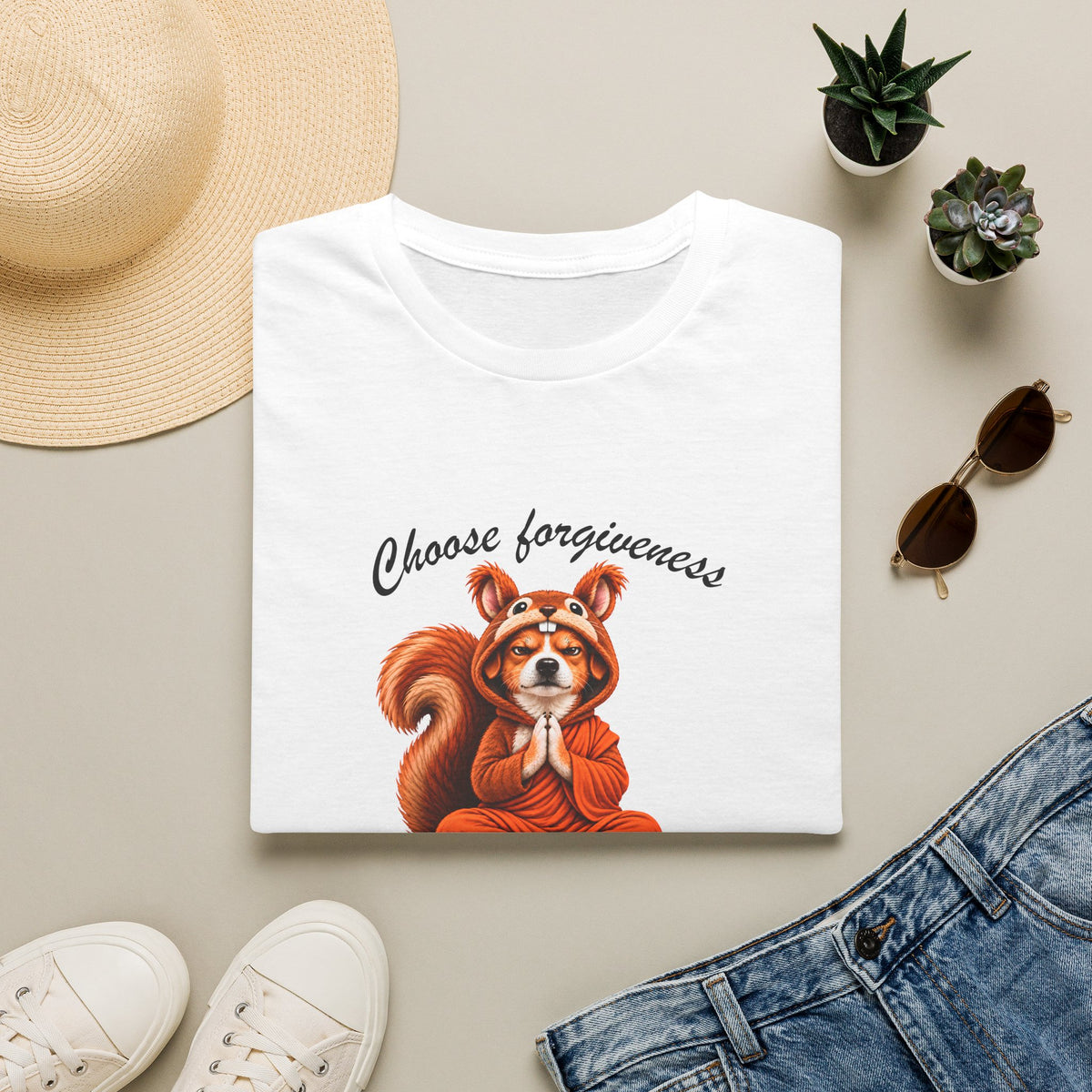 Good Boy's Guide to Enlightenment – Choose Forgiveness, Remember the Vet –  Supersoft Unisex T-Shirt