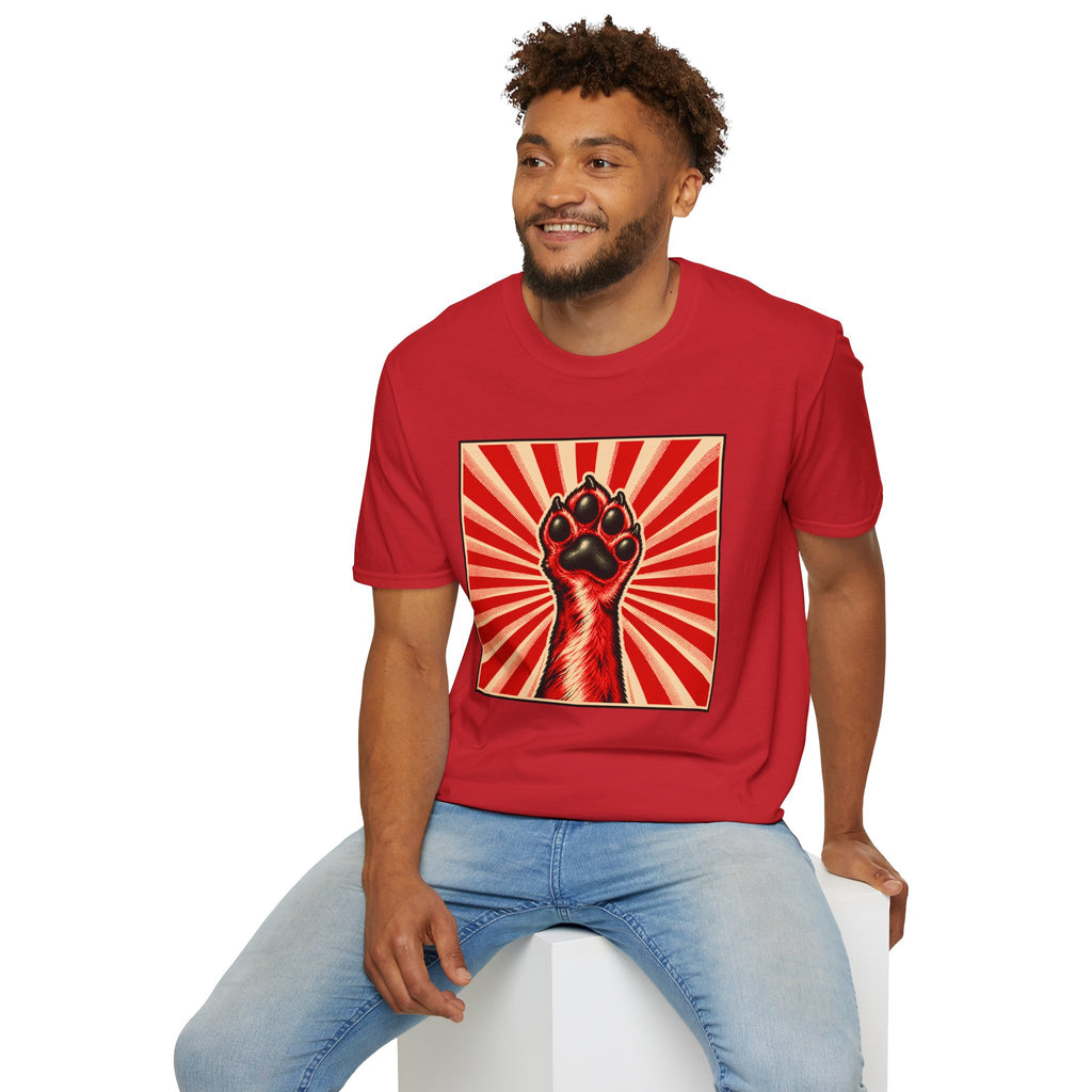 Power to the Paws! – The Canine Revolution - Supersoft Unisex T-shirt