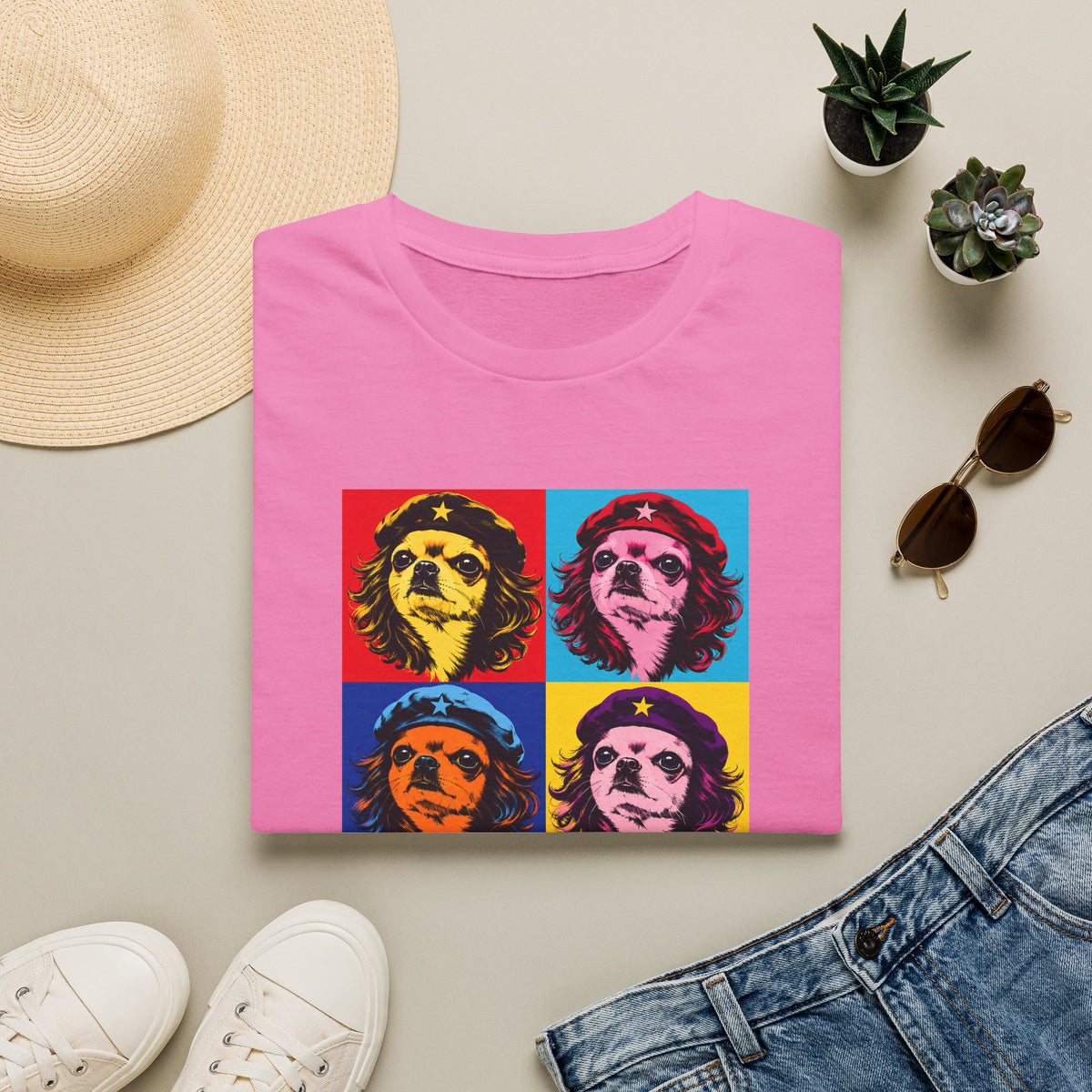 Chih Guevara – The Pop Art Paw-volution! - Supersoft Unisex T-shirt