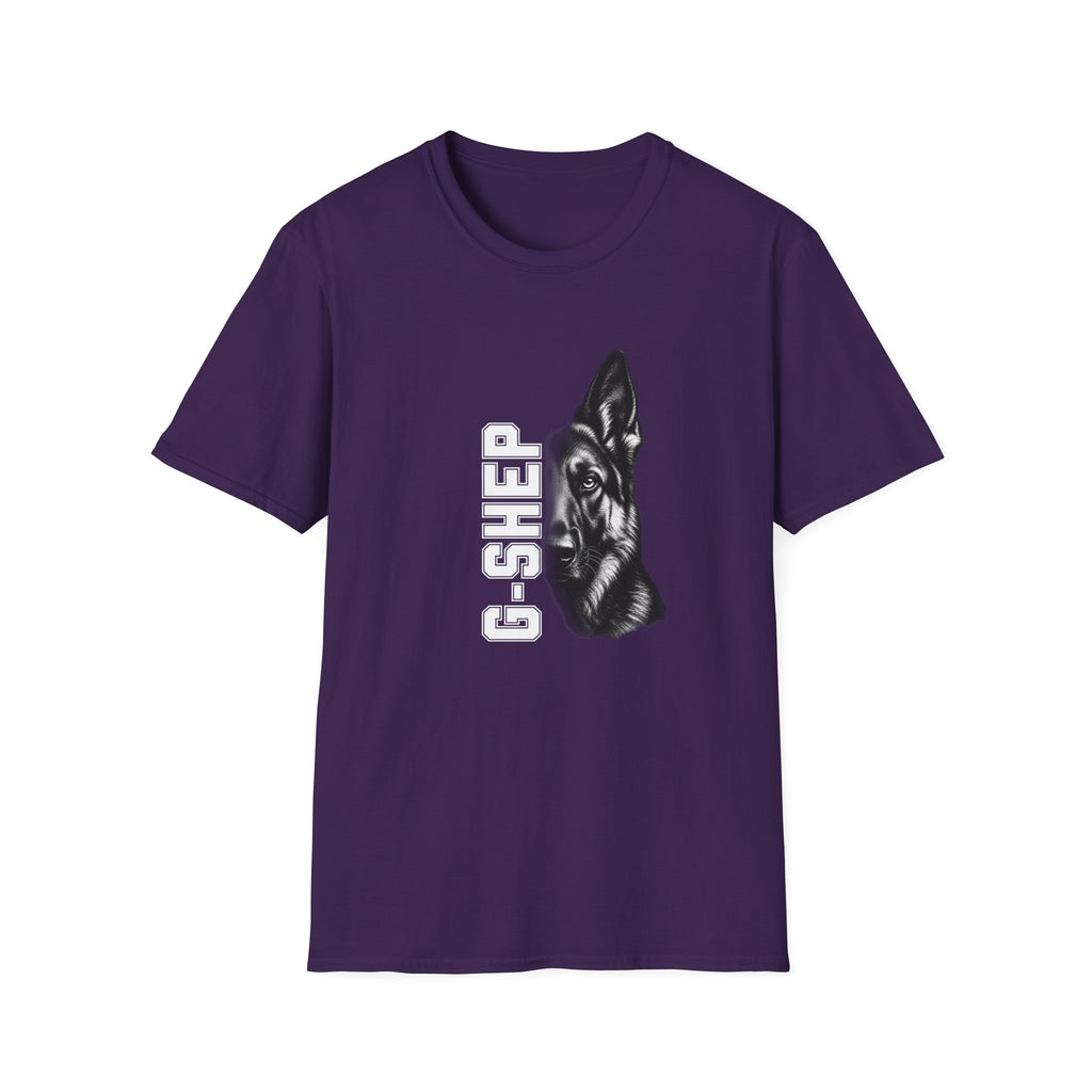 German Shepherd On Duty - Supersoft Unisex T-shirt