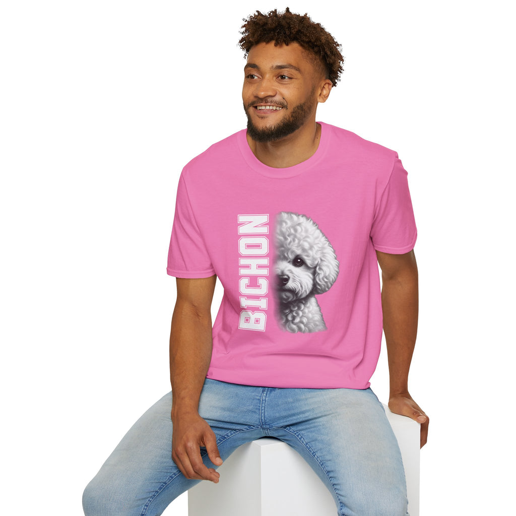 Bichon Frise On Duty - Supersoft Unisex T-shirt