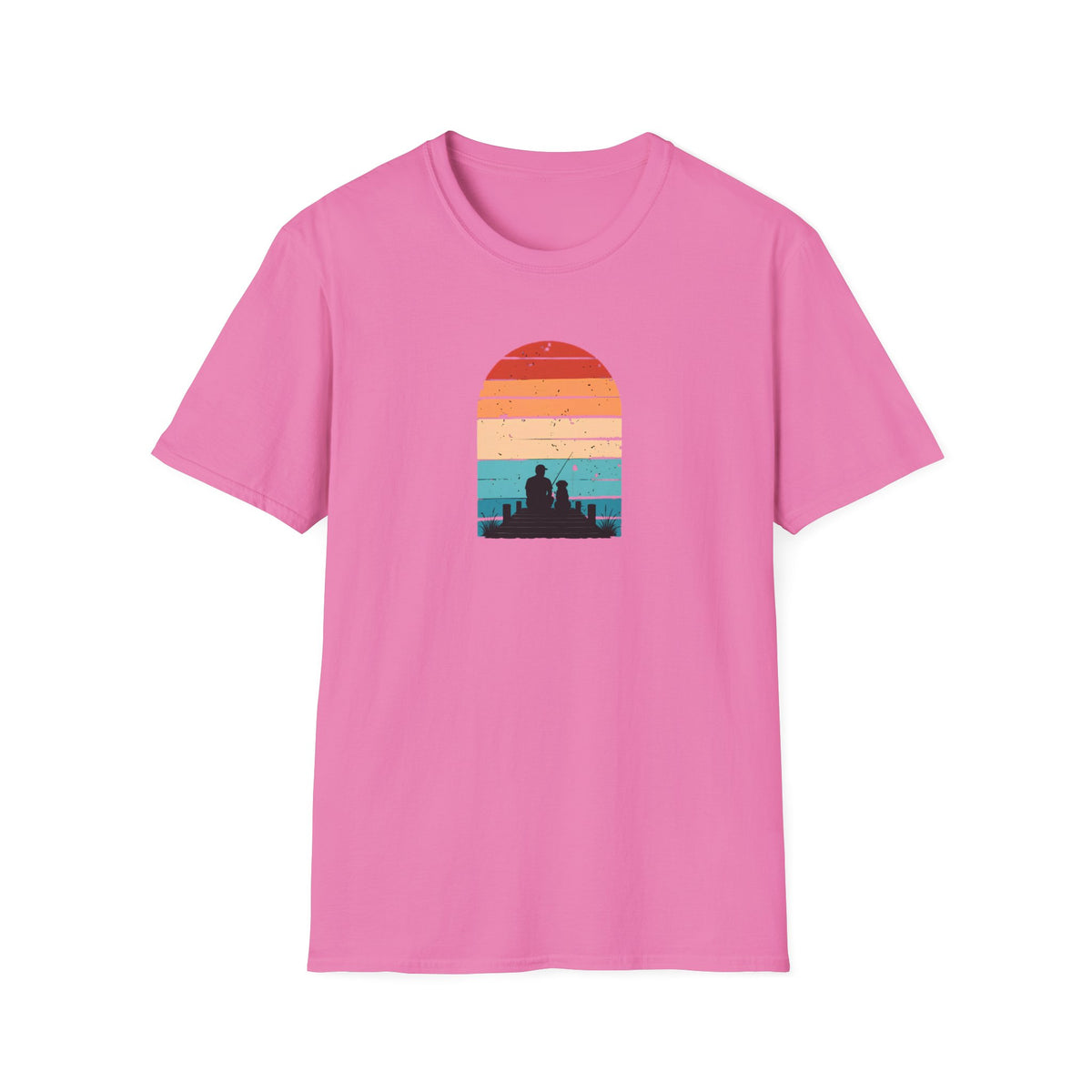 Just Me, My Dog & the Water –  Supersoft Unisex T-Shirt