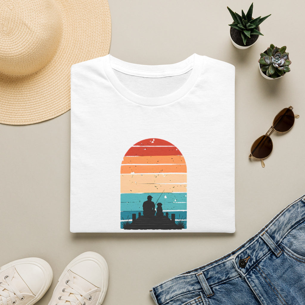 Just Me, My Dog & the Water –  Supersoft Unisex T-Shirt