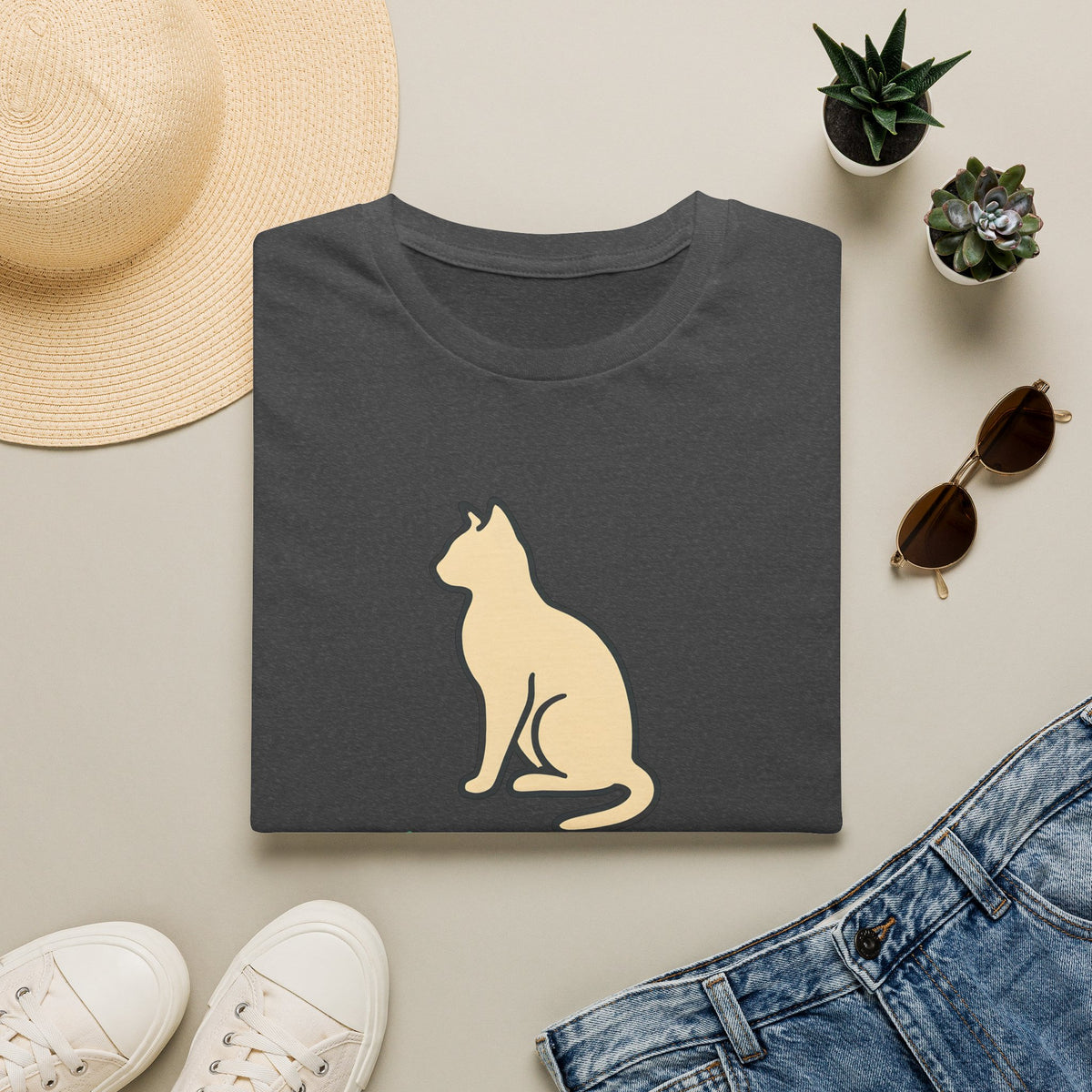 Meow-tivation Cat –  Supersoft Unisex T-Shirt