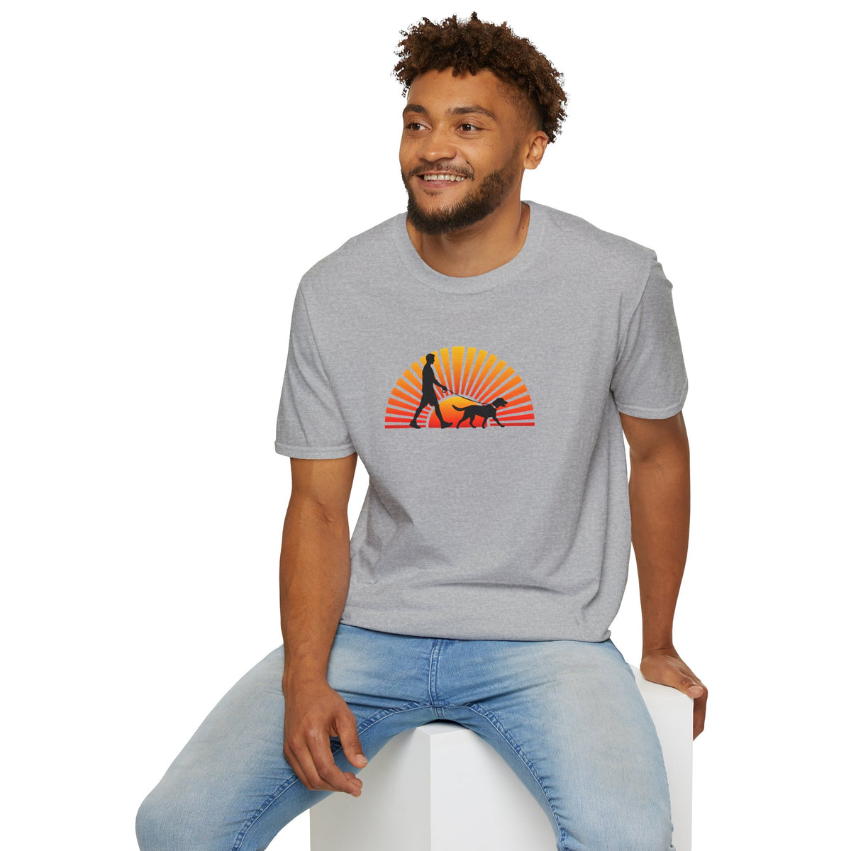 Walkies...Powered by the Dog –  Supersoft Unisex T-Shirt