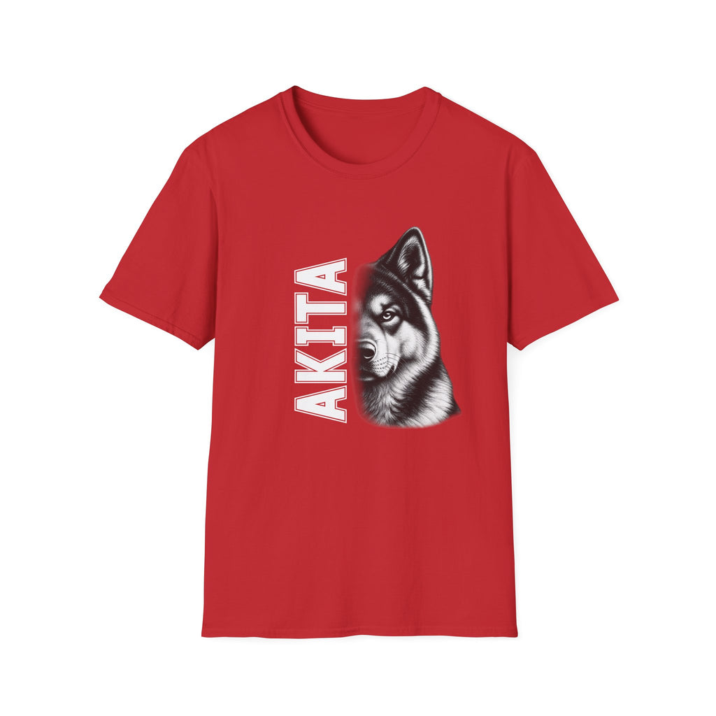 Akita On Duty - Supersoft Unisex T-shirt