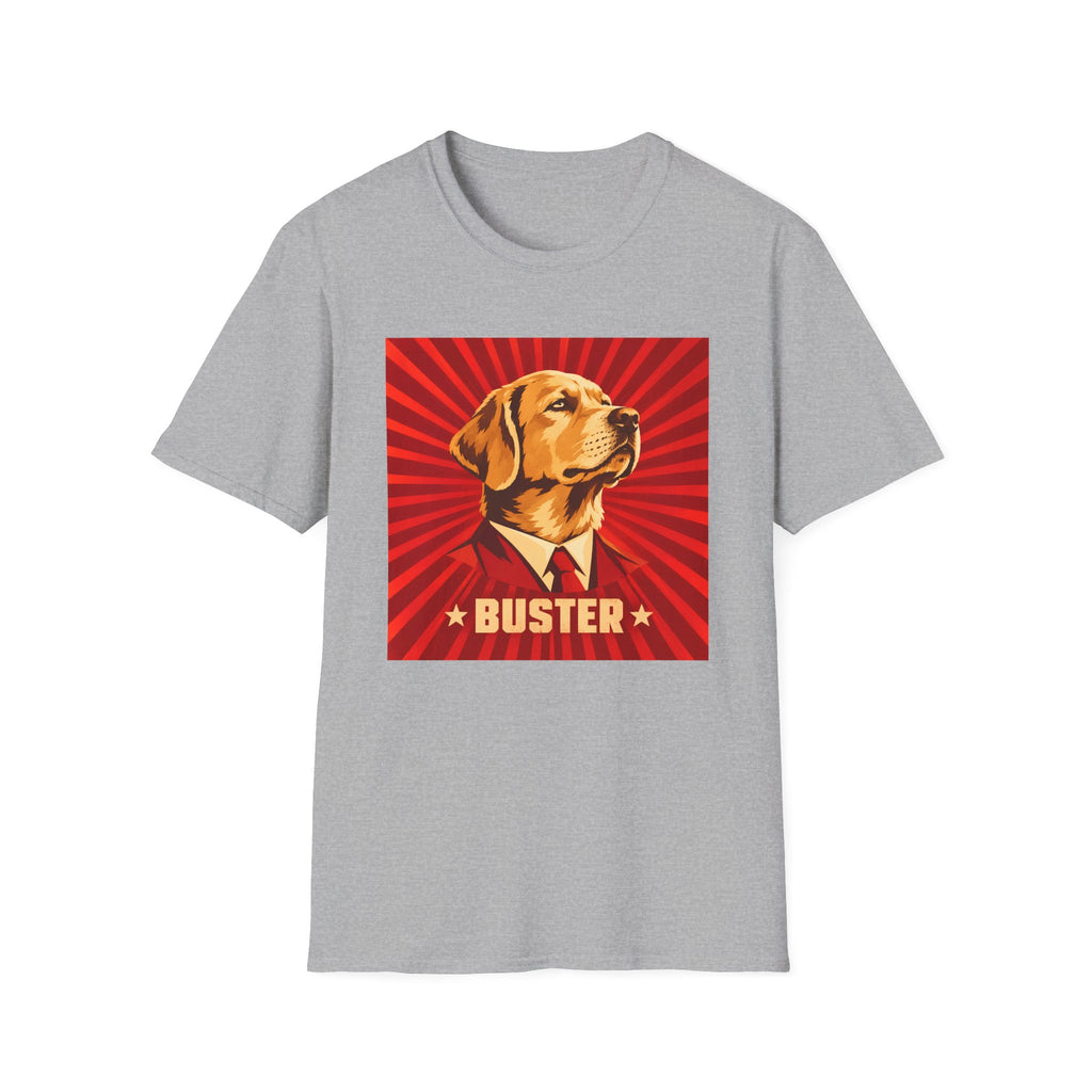 First Comrade Buster – Supreme Leader of the Biscuit Revolution - Supersoft Unisex T-shirt