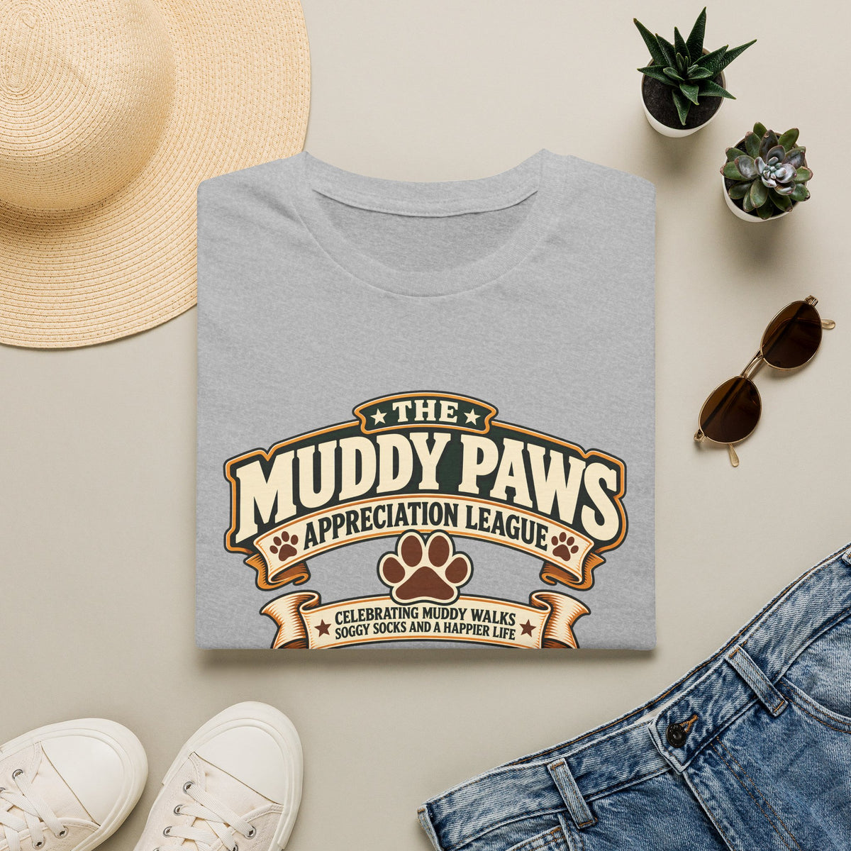 The Muddy Paws Appreciation League - Supersoft Unisex T-shirt