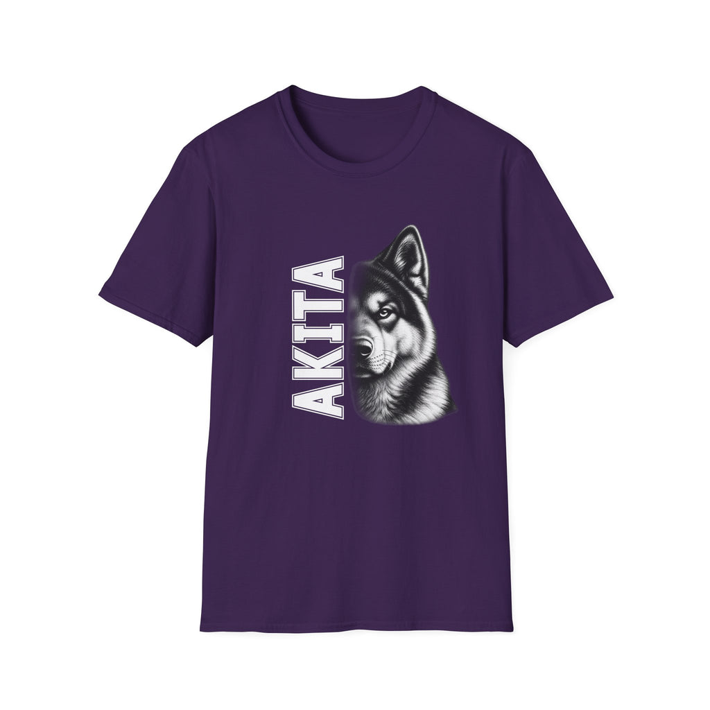 Akita On Duty - Supersoft Unisex T-shirt