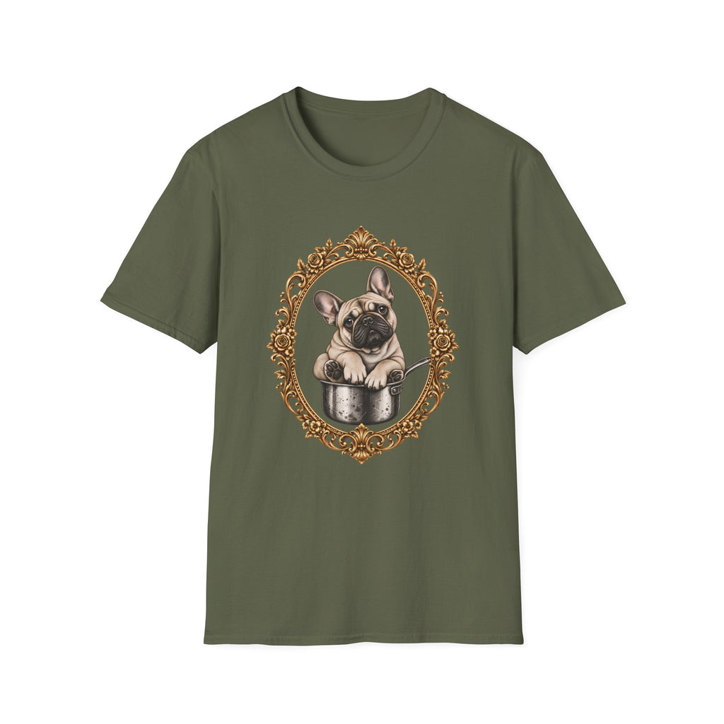 The Duke of Dinner – French Bulldog - Supersoft Unisex T-shirt