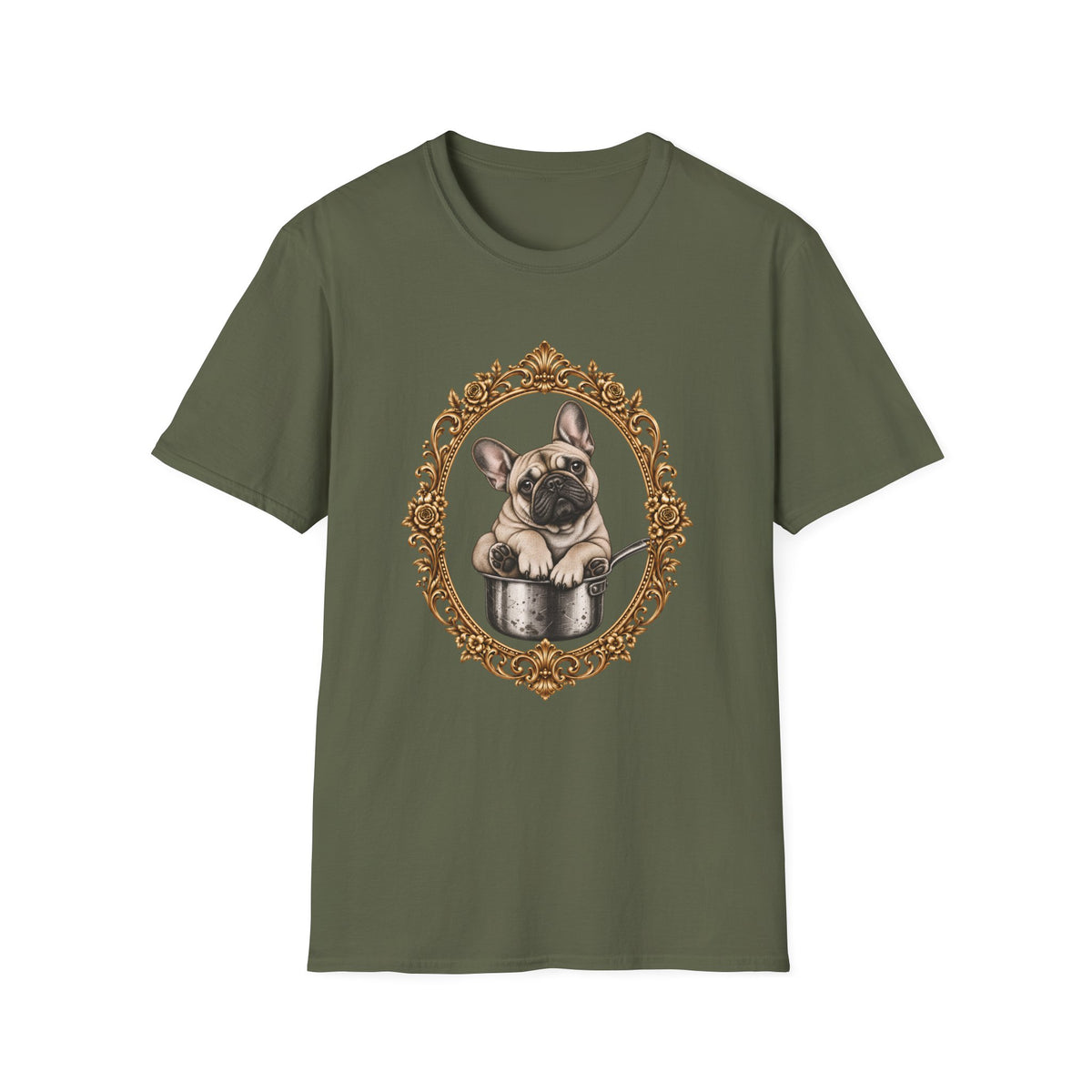 The Duke of Dinner – French Bulldog - Supersoft Unisex T-shirt