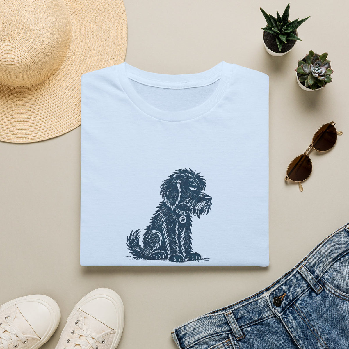 Grumpy Dog - Meet Grumpy Dog –  Supersoft Unisex T-Shirt