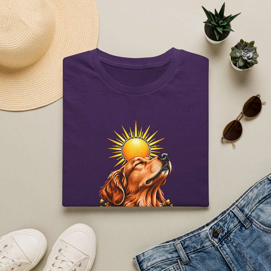 Faith Leads the Way - Golden Retriever - Supersoft Unisex T-shirt