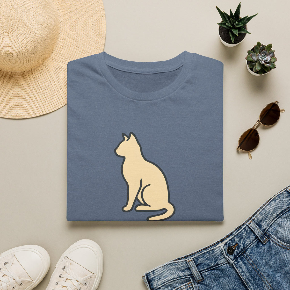 Meow-tivation Cat –  Supersoft Unisex T-Shirt