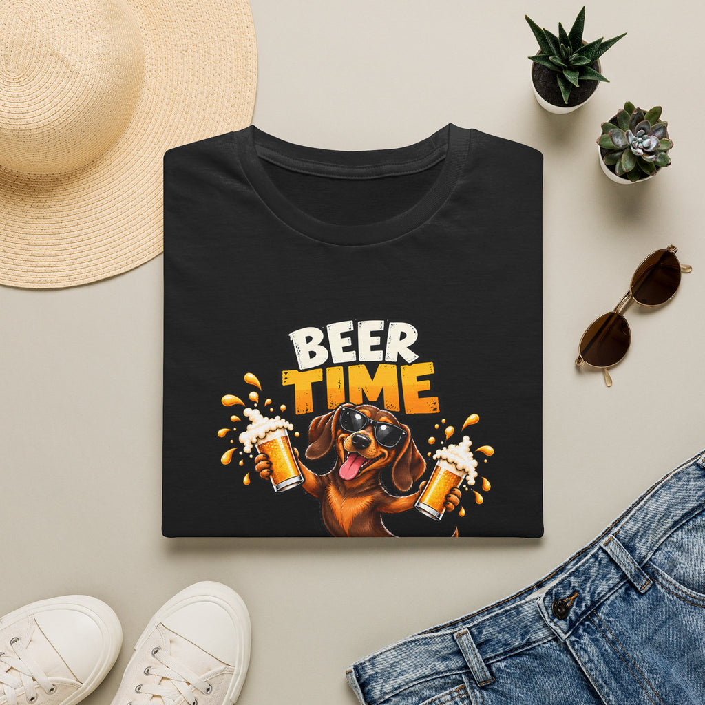 Beer Time, Madafakas! – Dachshund - Supersoft Unisex T-shirt