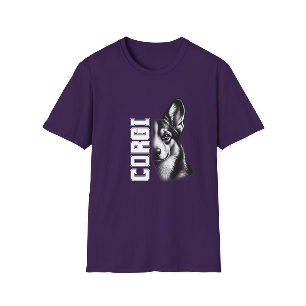 Corgi On Duty - Supersoft Unisex T-shirt