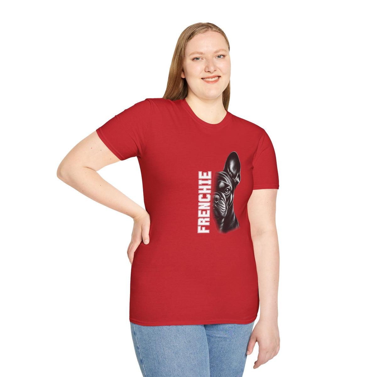 French Bulldog On Duty - Supersoft Unisex T-shirt
