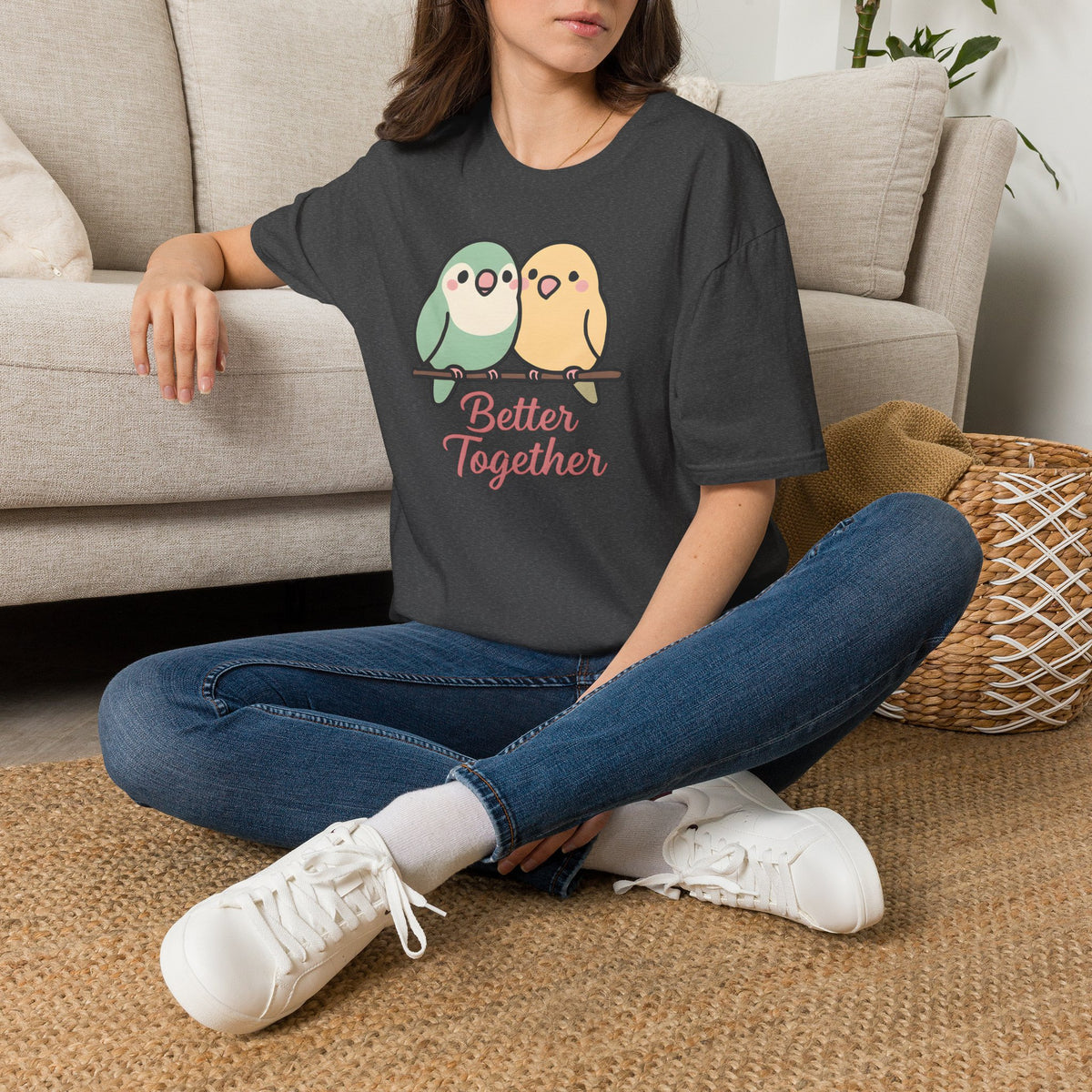 Better Together Birds –  Supersoft Unisex T-Shirt