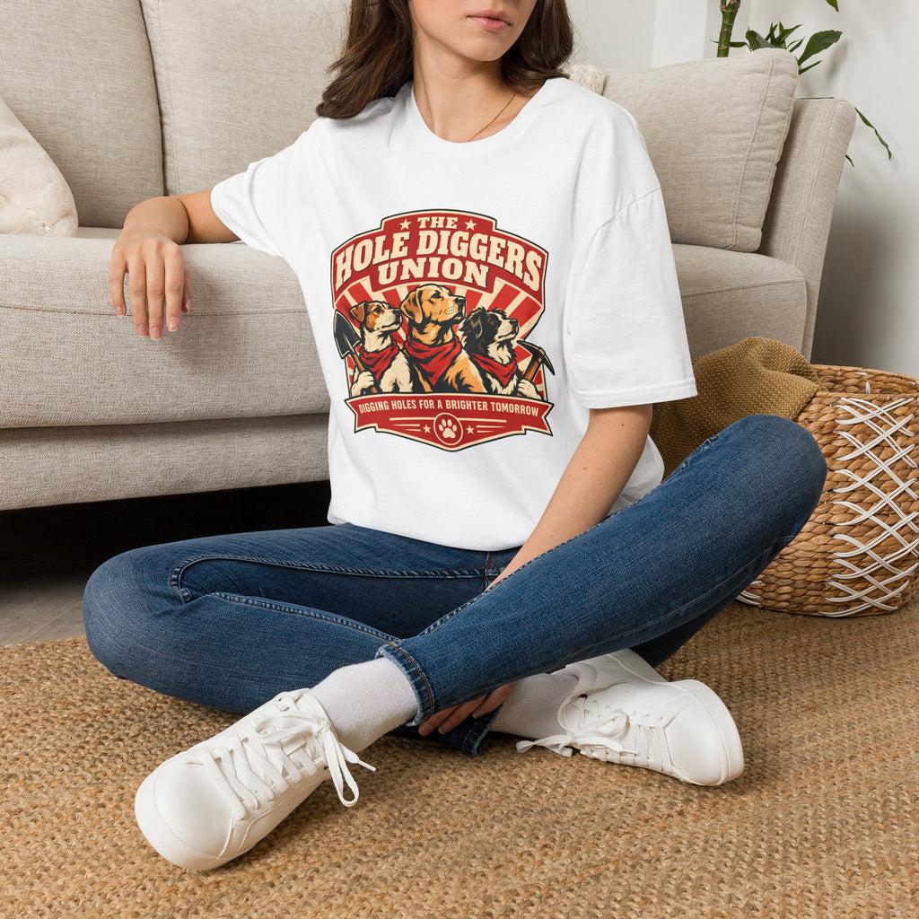 The Hole Diggers Union - Supersoft Unisex T-shirt