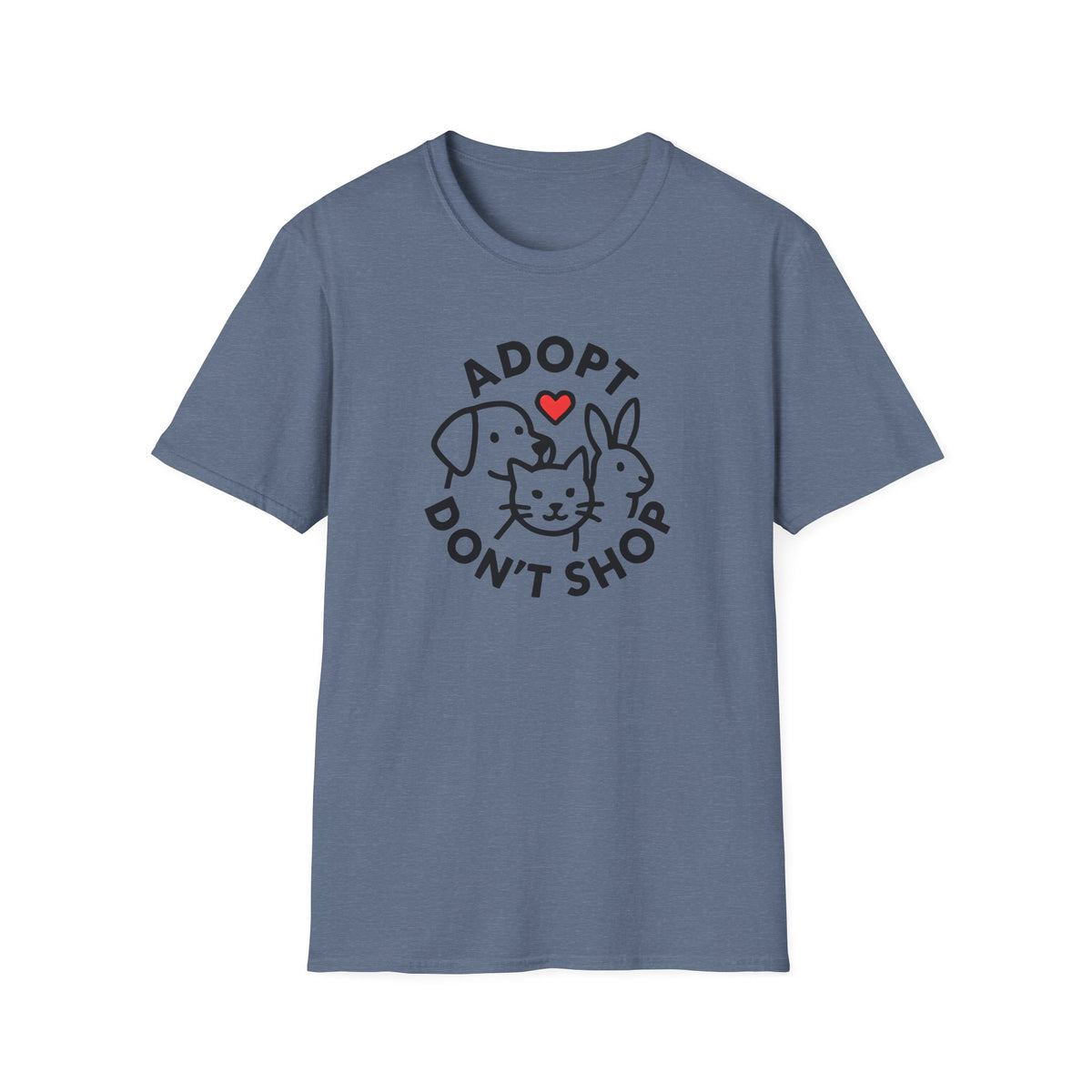 Adopt Don't Shop –  Supersoft Unisex T-Shirt