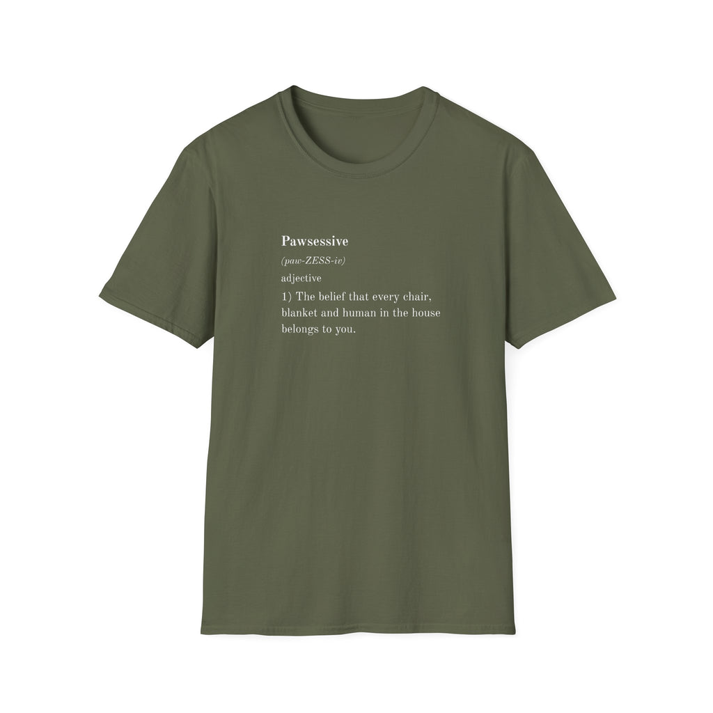 Dictionary of Dog - Pawssessive -  Supersoft Unisex T-Shirt