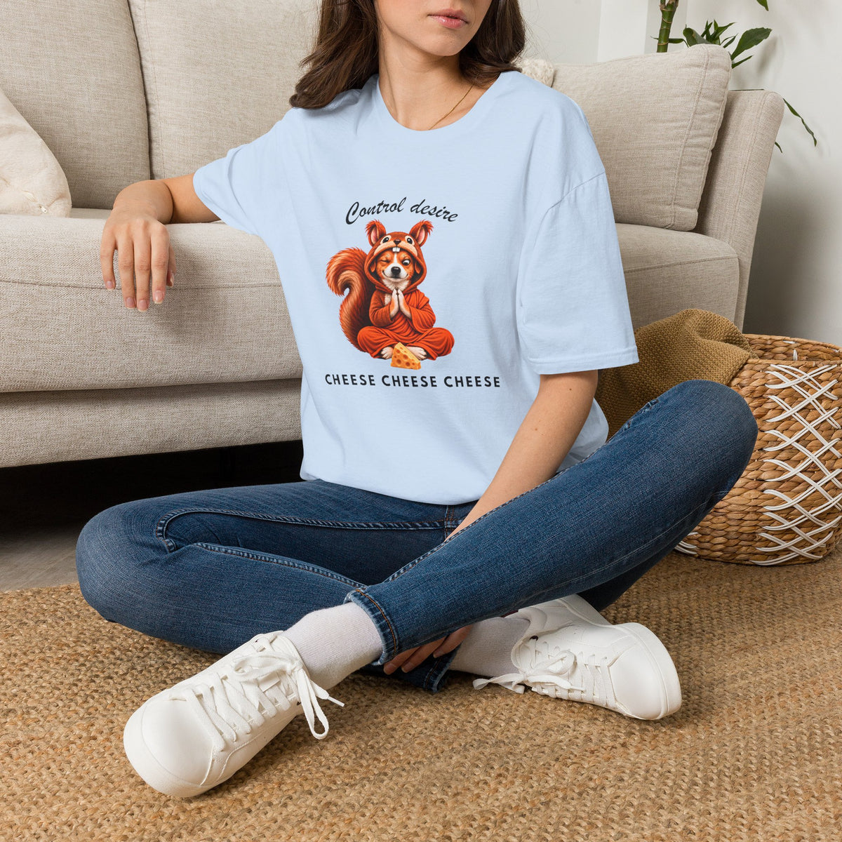 Good Boy's Guide to Enlightenment – Cheese Cheese Cheese –  Supersoft Unisex T-Shirt