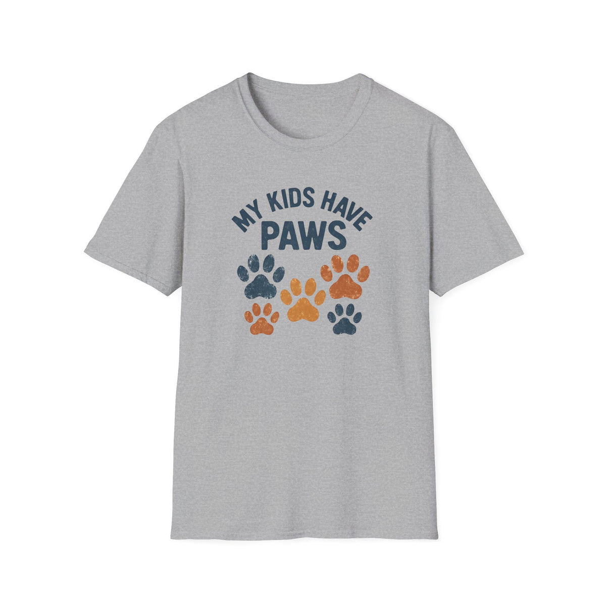 My Kids Have Paws –  Supersoft Unisex T-Shirt