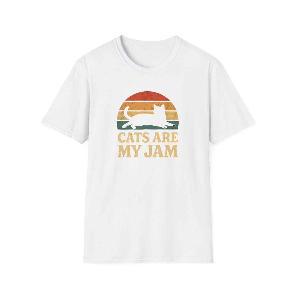 Cats Are My Jam –  Supersoft Unisex T-Shirt