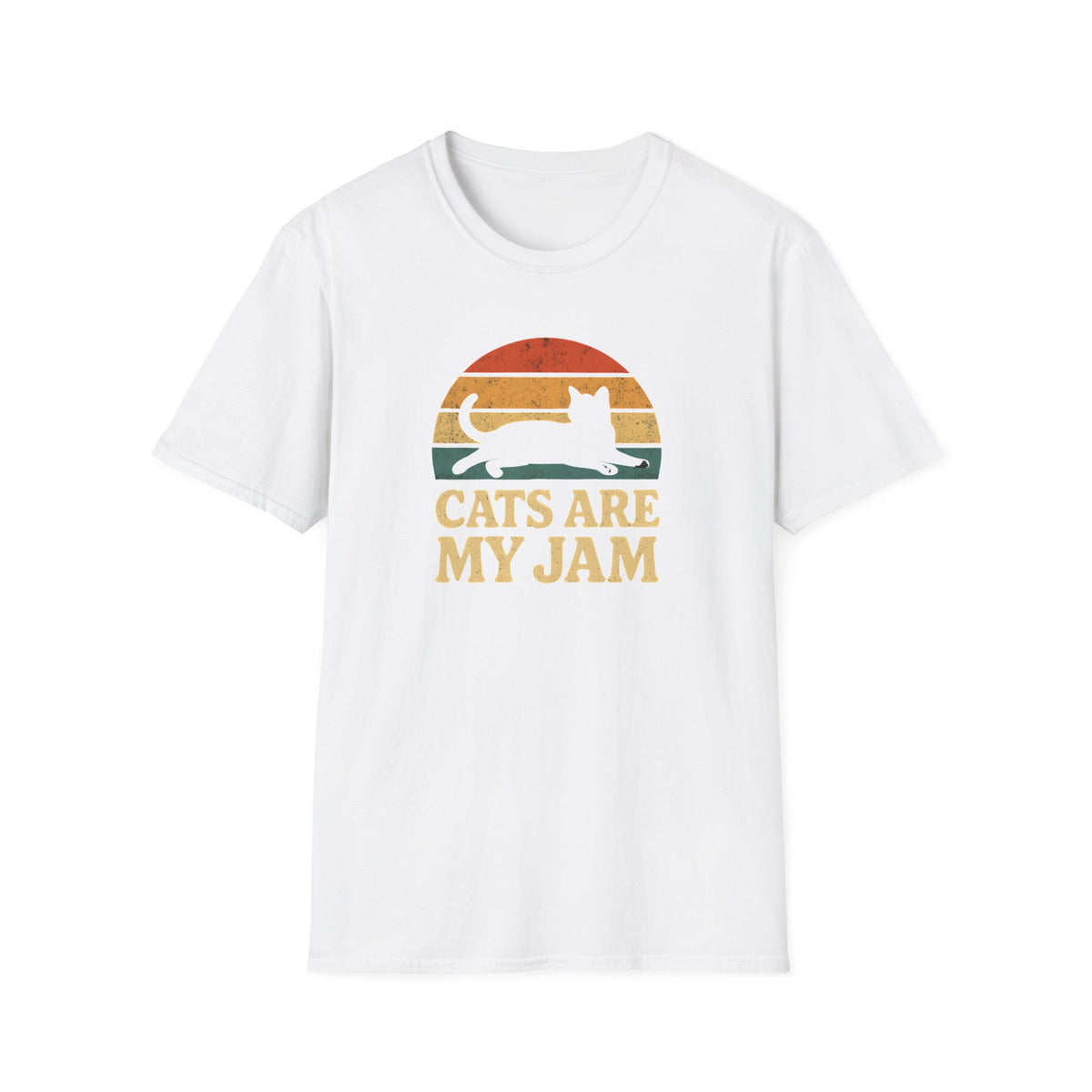 Cats Are My Jam –  Supersoft Unisex T-Shirt