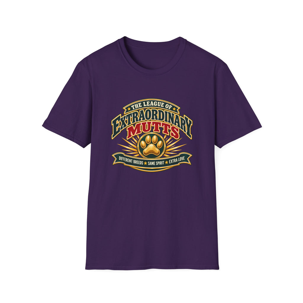 The League of Extraordinary Mutts - Supersoft Unisex T-shirt