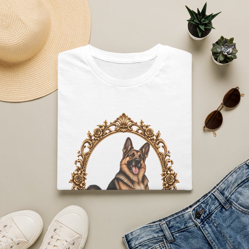 Lord Boxington of the Cardboard Castle – German Shepherd - Supersoft Unisex T-shirt