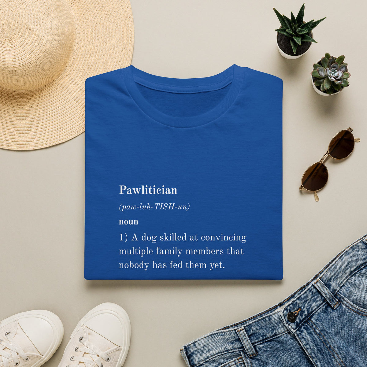 Dictionary of Dog - Pawlitician -  Supersoft Unisex T-Shirt