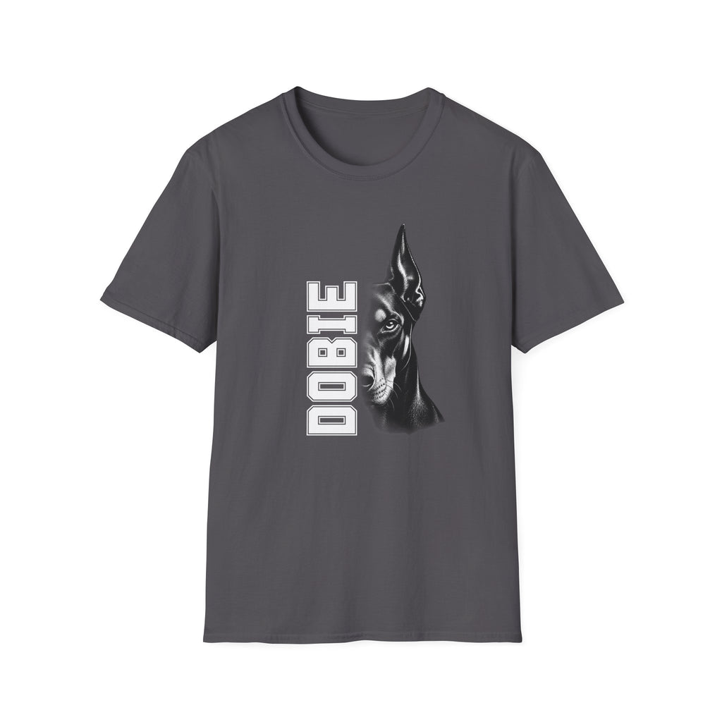 Doberman On Duty - Supersoft Unisex T-shirt