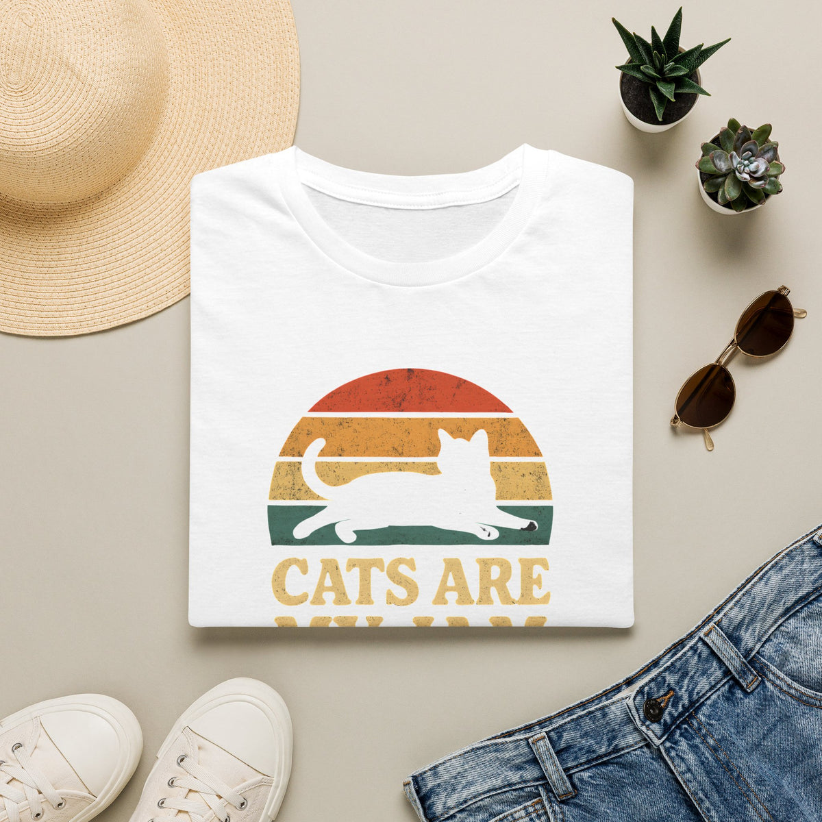 Cats Are My Jam –  Supersoft Unisex T-Shirt