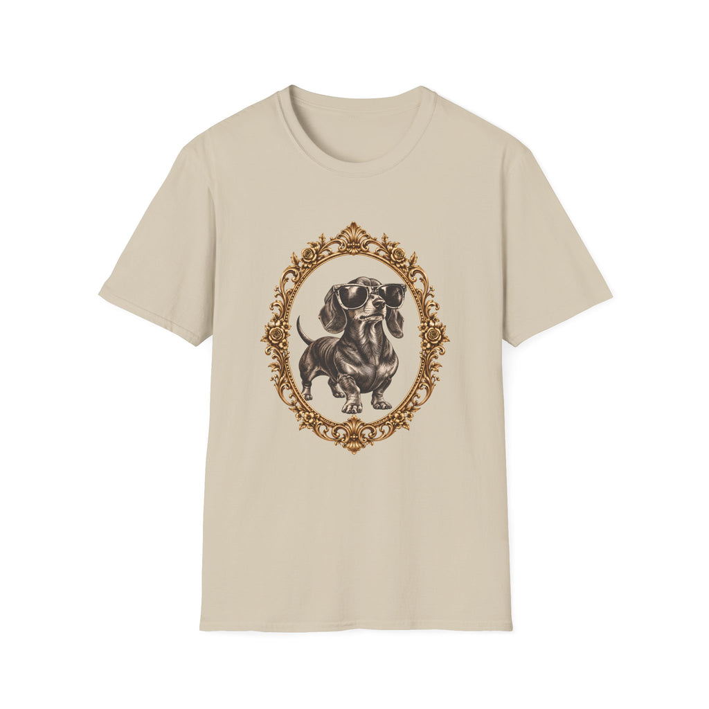 The Duke of Cool – Dachshund - Supersoft Unisex T-shirt