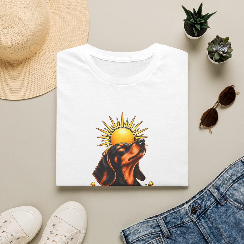 A Light in the Dark days - Dachshund - Supersoft Unisex T-shirt