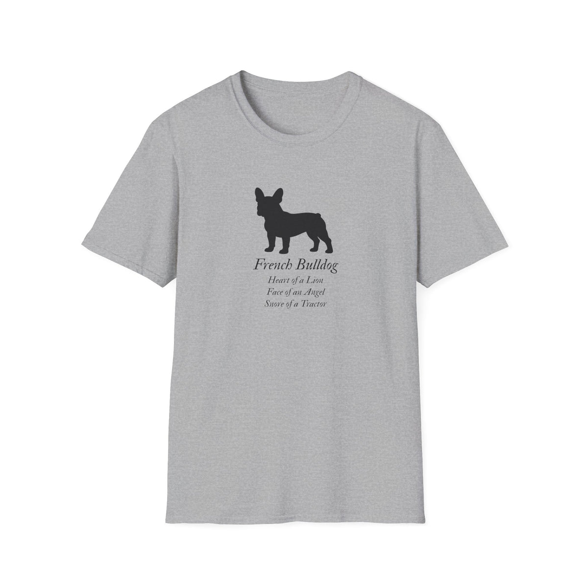 Heart of a Lion - French Bulldog – Supersoft Unisex T-Shirt