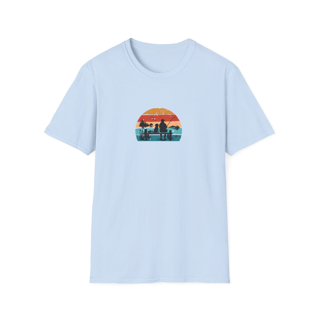 Gone Fishing…With My Best Friend –  Supersoft Unisex T-Shirt