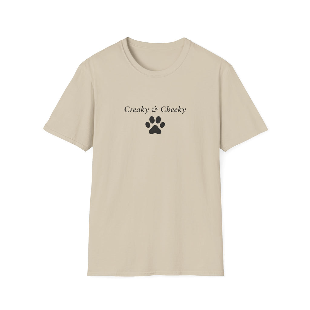 Adopted & Adored – Creaky & Cheeky –  Supersoft Unisex T-Shirt